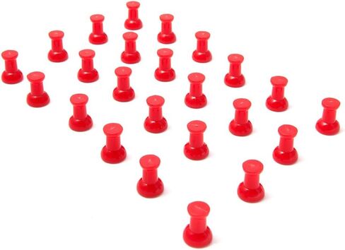 Magnetic Push Pins, Fun Colorful Push Pin Magnets, Perfect Fridge & Whiteboard Magnets, Magnetic Thumb Tacks for Office and Classroom - MapMagnets in Saudi Arabia