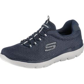 Skechers Men's Low-Top Sneaker, Black Mesh Trim, 7 in Saudi Arabia