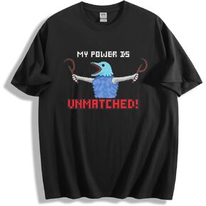 OFFICLA Slay the Spire Cultist T-Shirt - My Power is Unmatched Pixel Art Gamer Tee in Kuwait