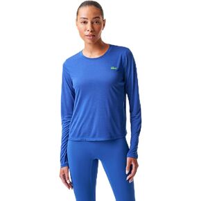 Lacoste Women's Crew Neck Long Sleeve Slim Fit Classic T-Shirt in Kuwait