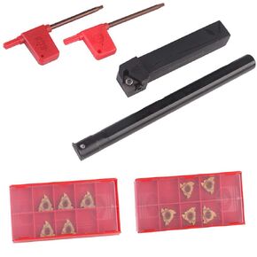 SNR0013M16 and SER1616H16 Thread Turning Tool Holders with 10pcs 11ER AG60 / 11IR AG60 Carbide Inserts for CNC Lathe in Saudi Arabia