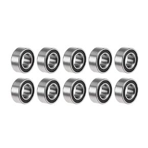 10PCS MR105ZZ MR105-2RS Deep Groove Ball Bearings 5mm Inner Dia 10mm OD 4mm Bore Double Sealed Chrome Steel in Saudi Arabia