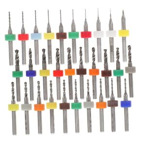 SHINEOFI 30Pcs Micro Drill Bit Set for Jewelry Making Tungsten Drill Bits for Circuit Board Engraving Lightweight Compact Design for Enhanced Work Efficiency in Saudi Arabia