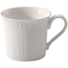 Villeroy & Boch Cellini Tea Cup, 6.75 oz, Premium Porcelain, White in Saudi Arabia
