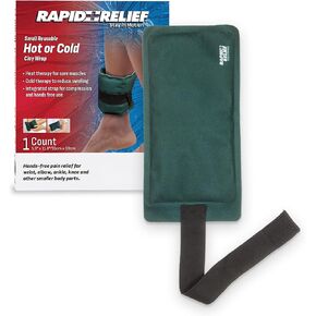 Rapid Relief Reusable Hot & Cold Clay Compress Wrap – Small Heat & Ice Therapy Pack for Back, Hip & Body Pain Relief, Flexible Clay Pack with Adjustable Strap for Compression Support in Saudi Arabia
