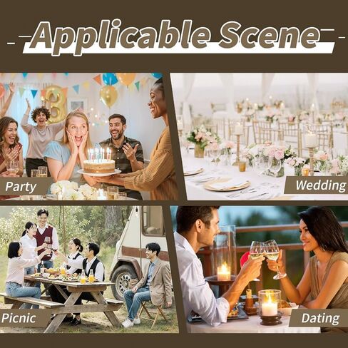 12 Pieces Adjustable Tablecloth Clips Clear, Suitable for Tables 0.4 to 1.96 Inch Thick. Strong and Stable Grip to Prevent Tablecloth Slippage. Damage-Free Table Cloth Holder Clips, Easy to Install. in Saudi Arabia