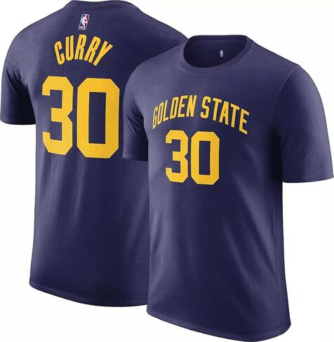 Stephen Curry Golden State Warriors NBA Kids Youth 4-20 Navy Statement Edition Performance Jersey T-Shirt in Saudi Arabia