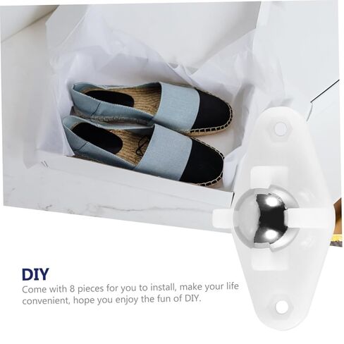 8pcs Vacuum W420 Steel Ball Transfer Units Mini Universal Caster Wheels for Furniture Trolleys and Material Handling Equipment in Saudi Arabia