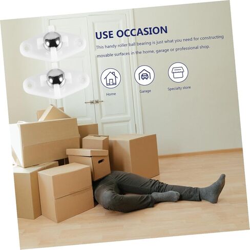 8pcs Vacuum W420 Steel Ball Transfer Units Mini Universal Caster Wheels for Furniture Trolleys and Material Handling Equipment in Saudi Arabia