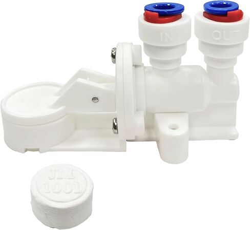 Max Water Leak Detector Automatic Shut-Off Valve – Stop Water Supply When Water Leaks for RO (Reverse Osmosis) and Under Sink Water Filtration System (Leak Detector Shut Off Valve 20 MM Pad) in Saudi Arabia
