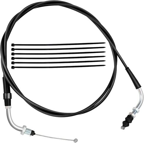 YOXUFA 78 inch Throttle Cable for GY6 50cc 80cc 125cc 150cc Tao Tao BWS Lancer Thunder VIP Future Champion Ice Bear Jonway Roketa Wolf RX50 Wildfire Vespa Buggy Dazon Dongfang Scooter Moped Go Kart in Saudi Arabia