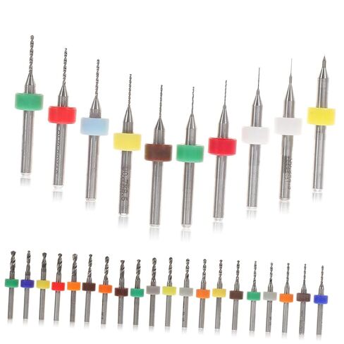 Holibanna 30pcs Micro Drill Bits Set Assorted for Hand Drill Jewelry Making PCB Drilling Cobalt in Saudi Arabia