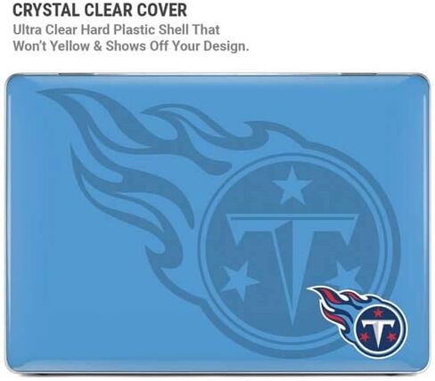 Skinit Case + Skin Compatible with MacBook Pro 16in (2021) - Officially Licensed NFL Tennessee Titans Double Vision Design in Saudi Arabia