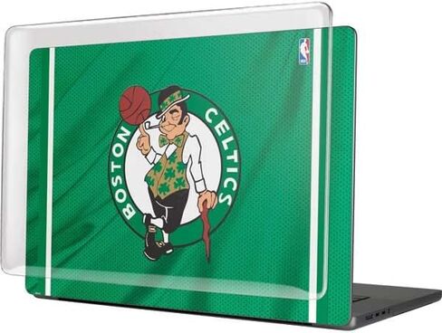 Skinit Case + Skin Compatible with MacBook Pro 16in (2021) - Officially Licensed NBA Boston Celtics Design in Saudi Arabia