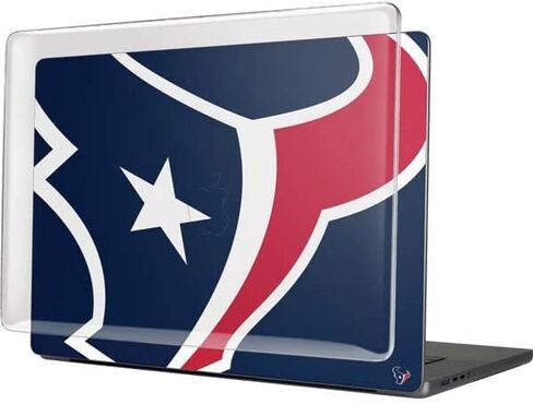 Skinit Case + Skin Compatible with MacBook Pro 16in (2021) - Officially Licensed NFL Houston Texans Large Logo Design in Saudi Arabia