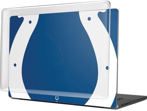 Skinit Case + Skin Compatible with MacBook Pro 16in (2021) - Officially Licensed NFL Indianapolis Colts Large Logo Design in Saudi Arabia