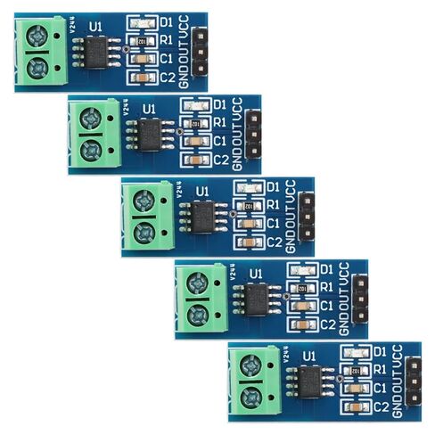 5 قطعة ACS712ELCTR-05B وحدة الاستشعار الحالية 5A المدى ± 1.5% دقة-40 درجة مئوية إلى 85 درجة مئوية واسعة درجة الحرارة التحكم في المحرك in Kuwait