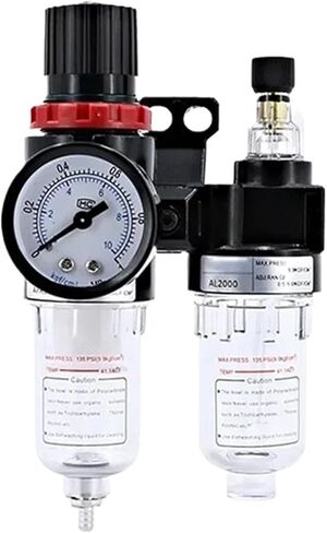 AFC2000 G1/4 Air Compressor Oil and Water Separator Air Filter Is Used To Reduce The Pressure Valve AFR2000 + AL2000(AFC2000,20 Sets) in Saudi Arabia