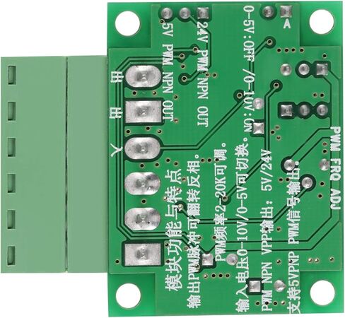 محول صوت تناظري إلى رقمي 0-5 فولت/0-10 فولت، وحدة تحويل PWM 2KHZ-20KHZ in Saudi Arabia