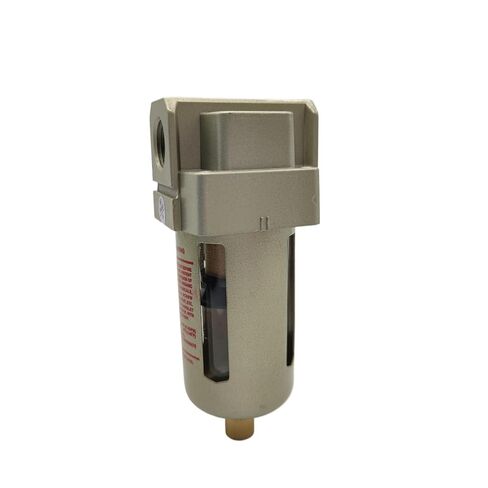 AF3000-02/03 AF4000-04 G1/2 AF4000-06 G3/4 معالج مصدر الهواء فلتر مضخة هوائية فاصل الزيت عن الماء استنزاف يدوي (AF3000-03 دعامات إضافة، قلب من الألياف) in Saudi Arabia