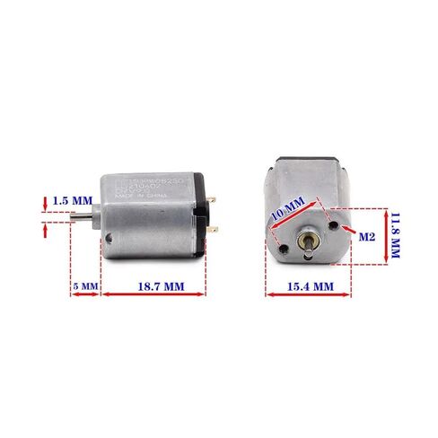 FF-030PK-08250 Metal Brush Electronic Starter DC 3V-9V 16000RPM High Speed in Saudi Arabia