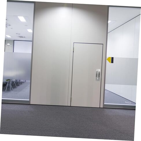 Holibanna Commercial Door Handle Pull Push Plate Handle for Fire Doors Durable Door Accessory with Wide Base for Stability Suitable for Interior and Exterior Use in Saudi Arabia