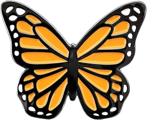 Pinsanity Monarch Butterfly Golf Ball Marker with Hat Clip – Novelty Golfing Accessory & Gift for Golfers in Saudi Arabia