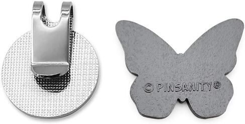 Pinsanity Monarch Butterfly Golf Ball Marker with Hat Clip – Novelty Golfing Accessory & Gift for Golfers in Saudi Arabia