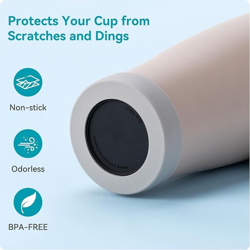 Silicone Water Bottle Boot for Brumate Era 30oz and 40oz Anti-Slip Protective Sleeve Bottom Bumper Protector Pefect Match Colors in Saudi Arabia