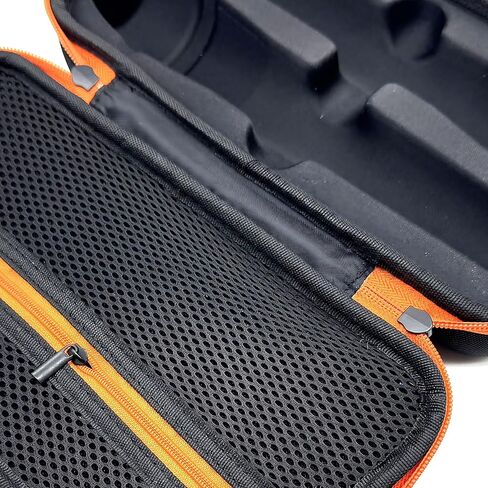 حافظة ميكروفون لاسلكي متوافقة مع نظام ميكروفونين لاسلكي JBL، حقيبة سفر بميكروفون مزدوج محمول للغناء أو الكاريوكي لأجهزة الاستقبال والمحولات وبطاريات AA - أسود in Kuwait