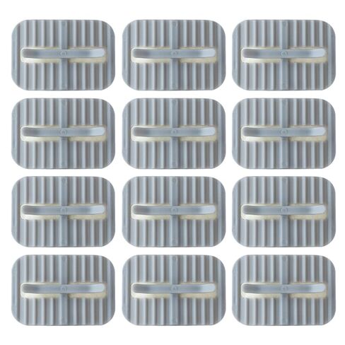 Zerodeko 16Pcs Garbage Bag Fixing Clamps Non-Slip Self-Adhesive Trash can Clips for Household Waste Receptacles Secure Garbage Bag Retainers in Saudi Arabia