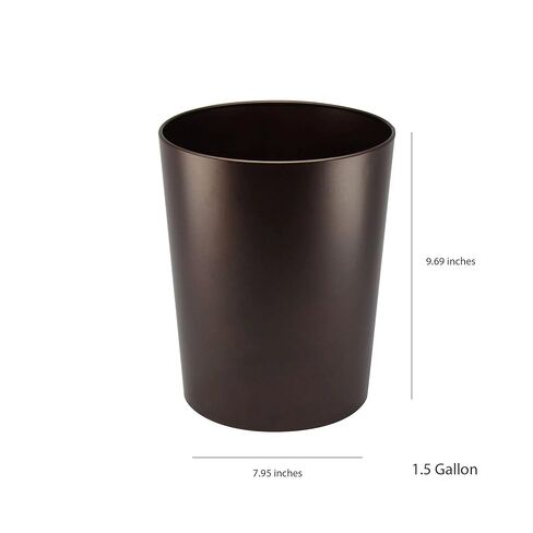 SEDLAV Metal Wastebasket, Bronze in Saudi Arabia