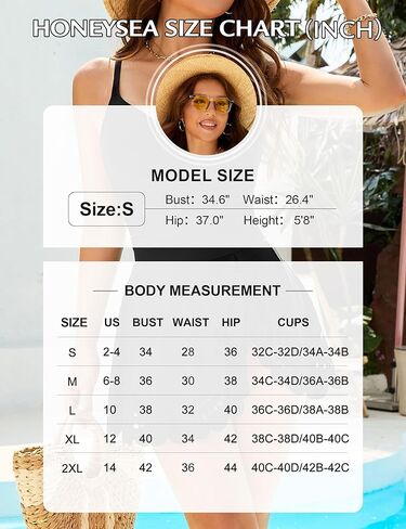 بدلة سباحة نسائية من قطعة واحدة من Honeysea، بدلة استحمام للتحكم في البطن، برقبة على شكل حرف V، فستان سباحة نحيف على شكل حرف A مع حاشية صدفية in Kuwait