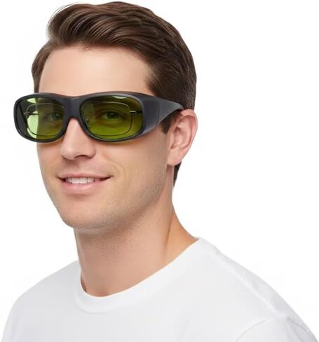 LaserPair 800-1100nm High performance Laser safety goggles, widely used for diode lasers, nd:yag lasers, laser hair removal, laser welding, laser marking etc.,(Model: YHP-2) in Saudi Arabia