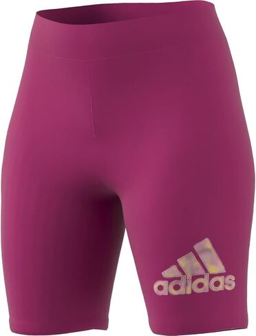 شورت رياضي للسيدات من adidas ذو لونين و3 خطوط جرافيك in Kuwait