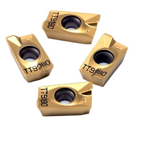 APMT1604 PDER TT9080 إدراجات طحن الكربيد لقاطع مطحنة النهاية القابلة للفهرسة، أداة القطع باستخدام الحاسب الآلي in Saudi Arabia