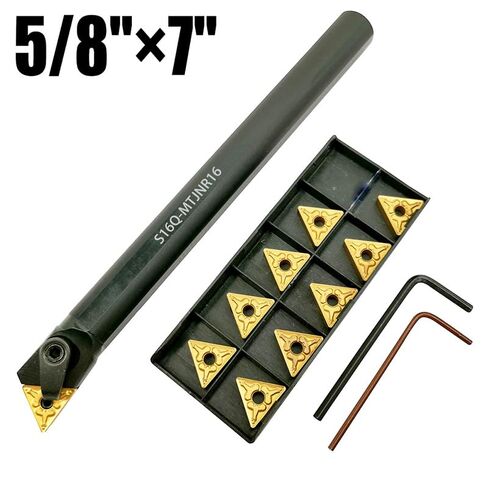 S16Q-MTJNR16 Boring Bar Turning Tool Holder with 10PCS TNMG160404-MA Carbide Inserts for CNC Lathe in Saudi Arabia