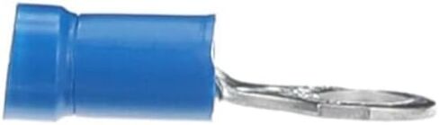 Sta-Kon 14RB-10 18-14 AWG طرف حلقي معزول بالفينيل، أزرق #10، نحاس، مطلي بالقصدير، 100 حزمة in Saudi Arabia