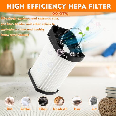 Vacuum Filters Compatible with Shark WANDVAC Cordless Hand Vacuum WV401 WV410CO WV401BL WV401PK WV403BR WV410PR WV410BL WV410GN WV410TL, Fabric Filter Compare to Part # XFFWV400 in Saudi Arabia
