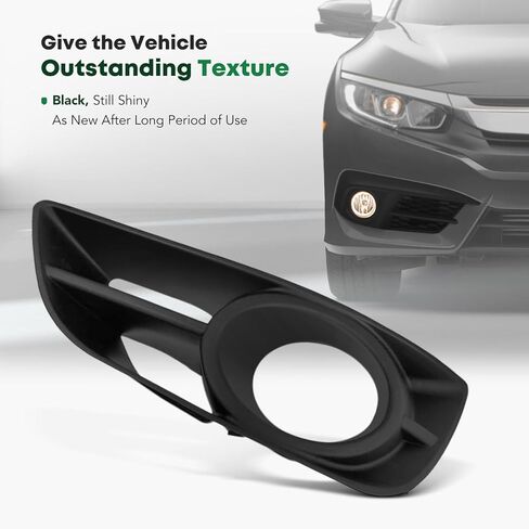 YHTAUTO Fog Light Bezel Fits Nissan Altima 2010-2013 Coupe Front Bumper Fog Light Cover Trim Left Driver Side in Saudi Arabia