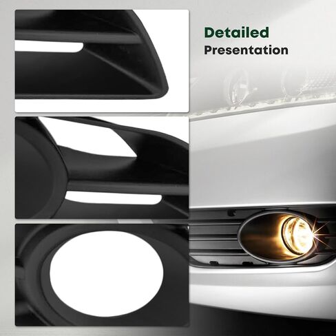 YHTAUTO Fog Light Bezel Fits Nissan Altima 2010-2013 Coupe Front Bumper Fog Light Cover Trim Left Driver Side in Saudi Arabia