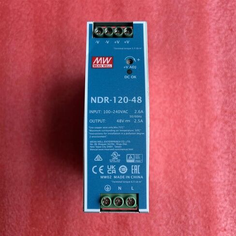 NDR-120-24 120W Single Output Industrial DIN Rail NDR-120 24V 5A in Saudi Arabia