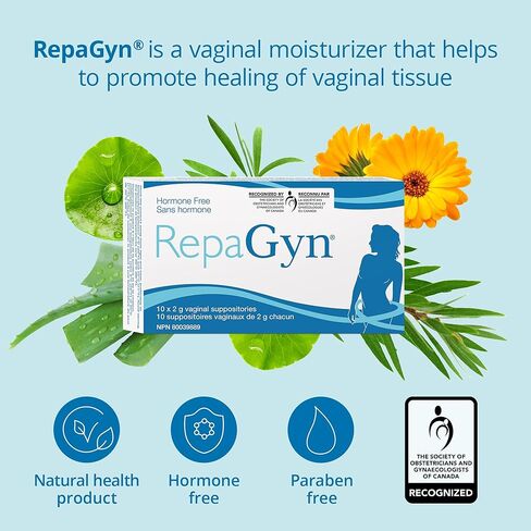 مرطب المهبل RepaGyn | مفيد في حالات الحروق والحكة وتزييت المهبل | طبيعي وغير هرموني | فعال في جفاف سن اليأس وشفاء الغشاء المخاطي in Saudi Arabia