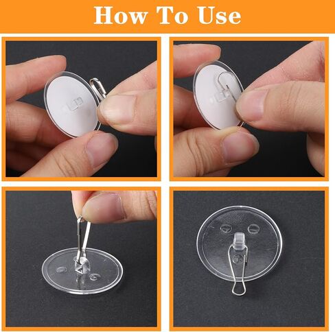 100 Pack No-Drill Transparent Ceiling Discs Hanger with Metal Hook, Self Adhesive Ceiling Hooks for Hanging, Removable Transparent Wall Hanger for Birthday Party, Festival, Wedding Decorations in Saudi Arabia