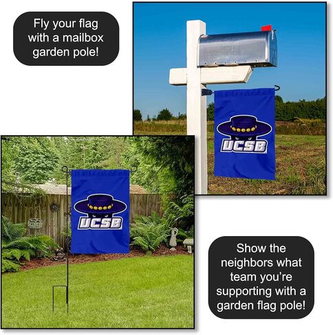 UC Santa Barbara Gauchos Dual Logo Garden Flag in Saudi Arabia