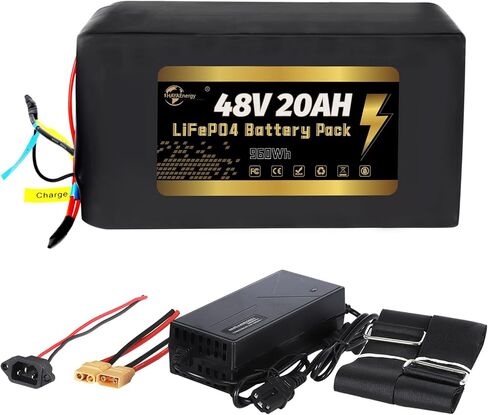 بطارية ليثيوم LiFePO4 36V 15Ah 18Ah LiFePO4، BMS مدمجة 40A/50A لمحرك 0-540 وات in Kuwait