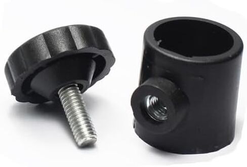 Universal 25mm bracket limit fixing ring, used for quick lifting and fixing devices and 25mm round pipe connection fixation(ID 20mm - 25mm) Coupler Pipe/Tube 2 Pack in Saudi Arabia
