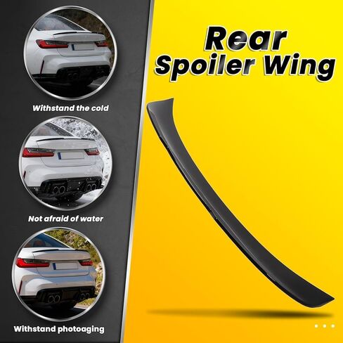 Rear Car-Bon Fiber Trunk Tail Spoiler Compatible with 3 Series G20 G80 M3 2019-2025 PSM-Style Rear Wing Spoiler in Saudi Arabia