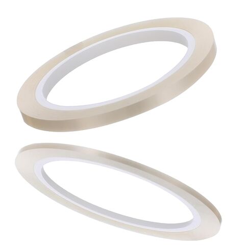 2 PCS Hobby Model Craft Tool Carving Cutting Masking Tape, Scribing Tape Pinstripe, Model Scriber Fine Line Masking Tapes for Engraved Panel Line Resin Scale (3mm+6mm) in Saudi Arabia