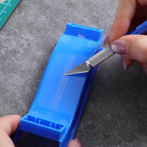 2 PCS Hobby Model Craft Tool Carving Cutting Masking Tape, Scribing Tape Pinstripe, Model Scriber Fine Line Masking Tapes for Engraved Panel Line Resin Scale (3mm+6mm) in Saudi Arabia